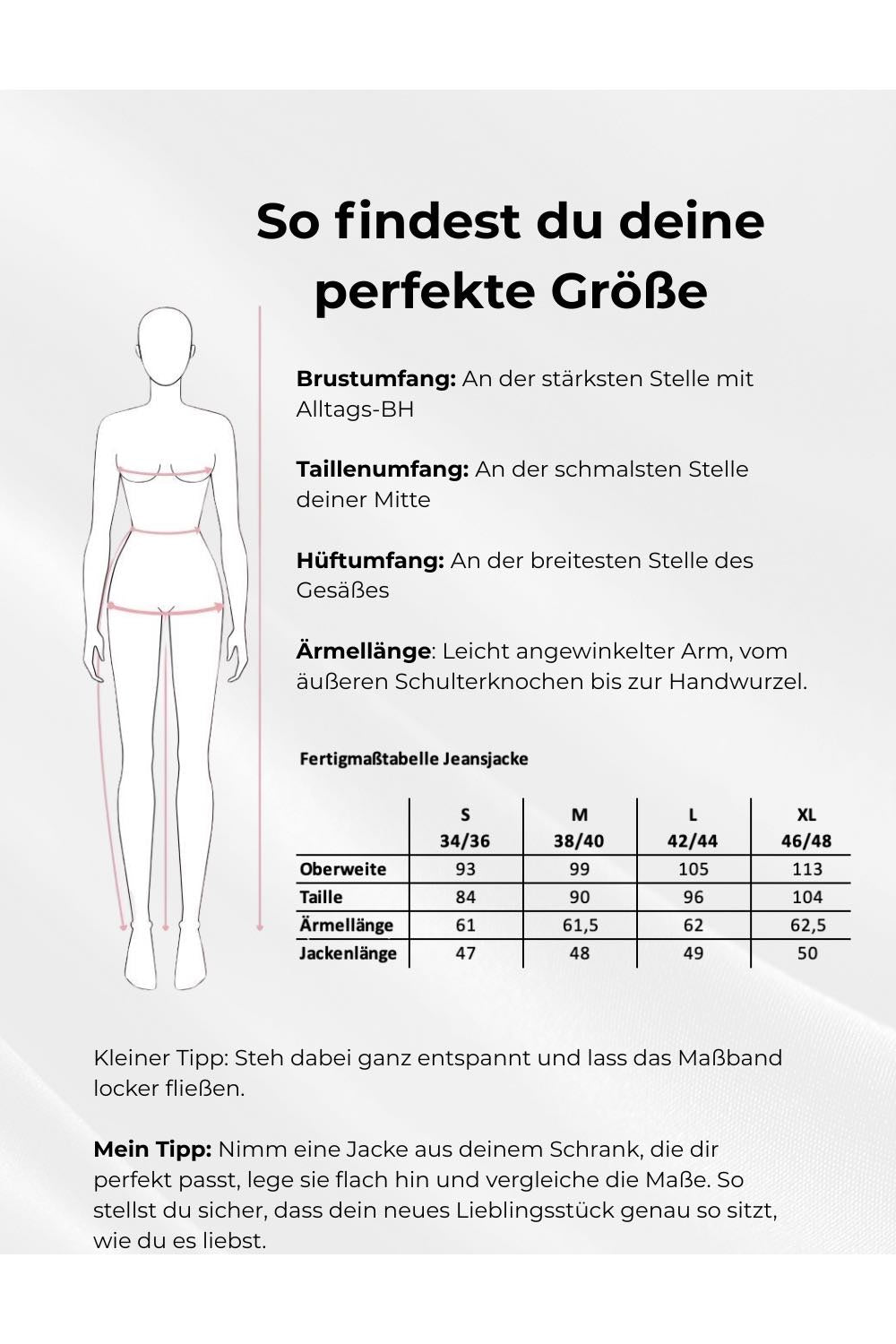 Florale Jeansjacke mit Puffärmeln